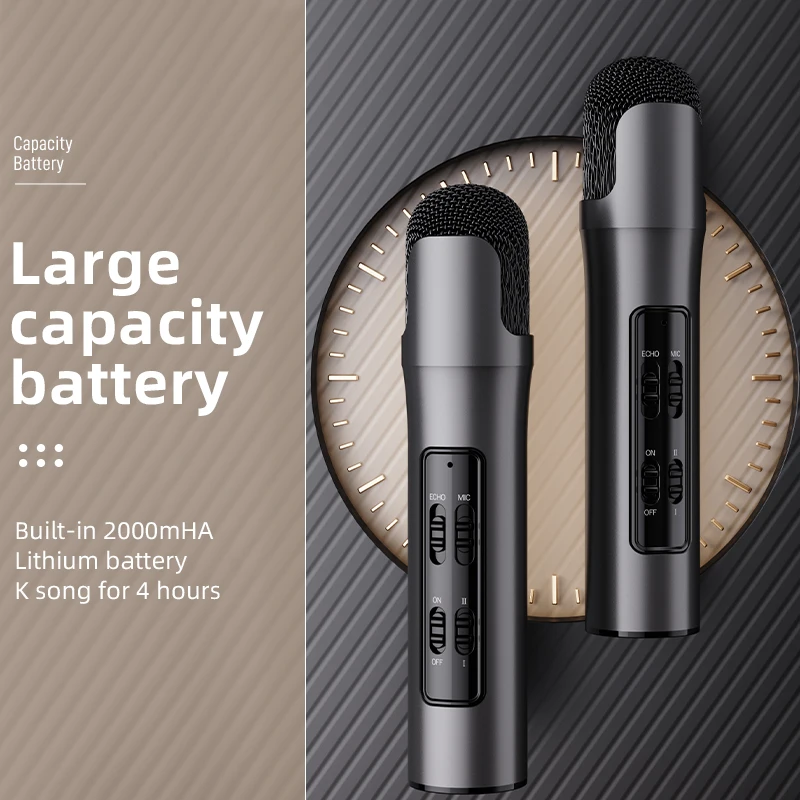 P1 Mini Handheld Condenser Microphone Live Recorder For Mobile Phones And Computers Dedicated To K Songs