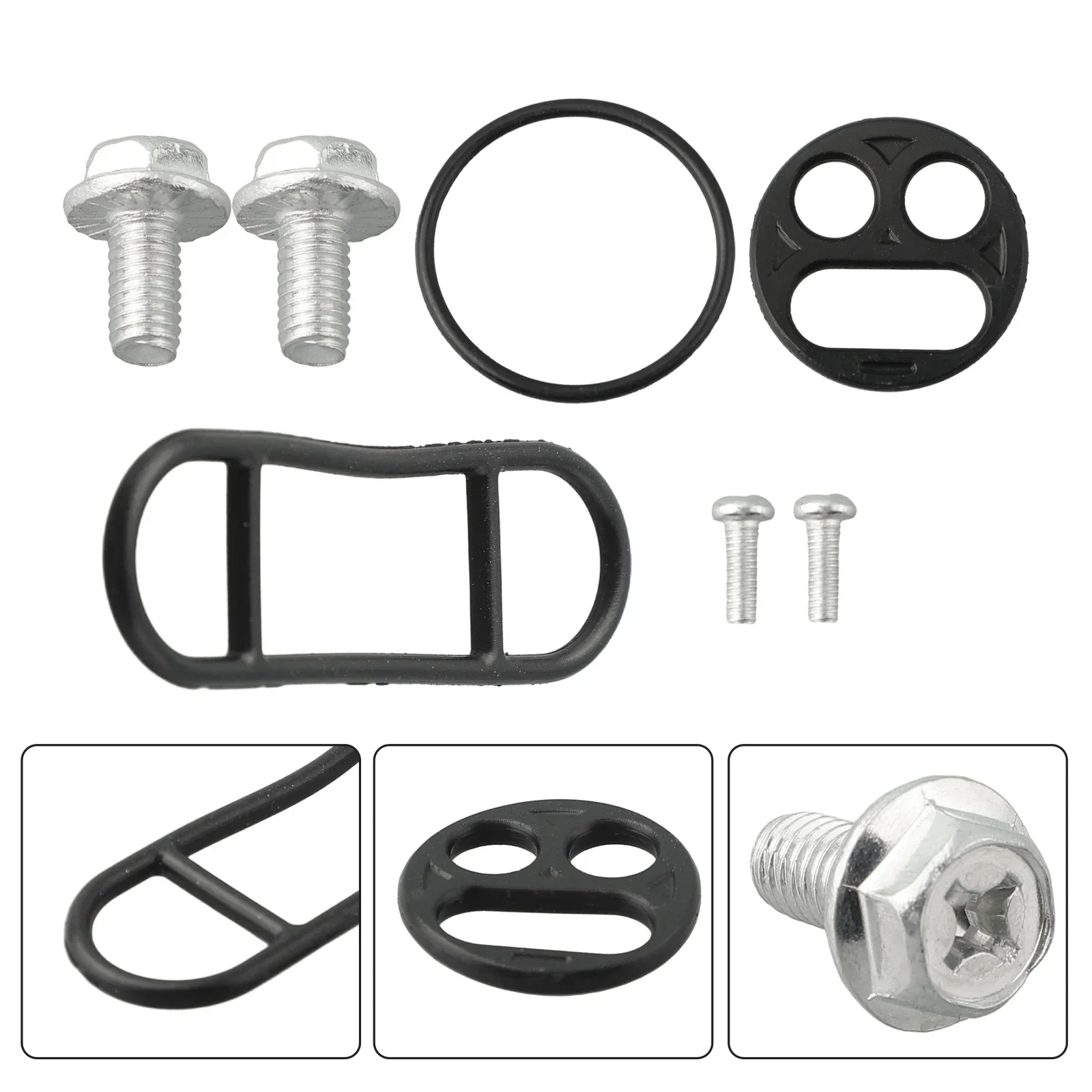 Durable Fuel Valve Repair Kit Chainsaw Accessories Compatible For Kawasaki For Suzuki YZ125 TW200 Internal Seal