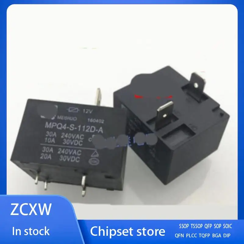 New  5Pcs/Lot   MPQ4-S-112D-A 12V     Relay