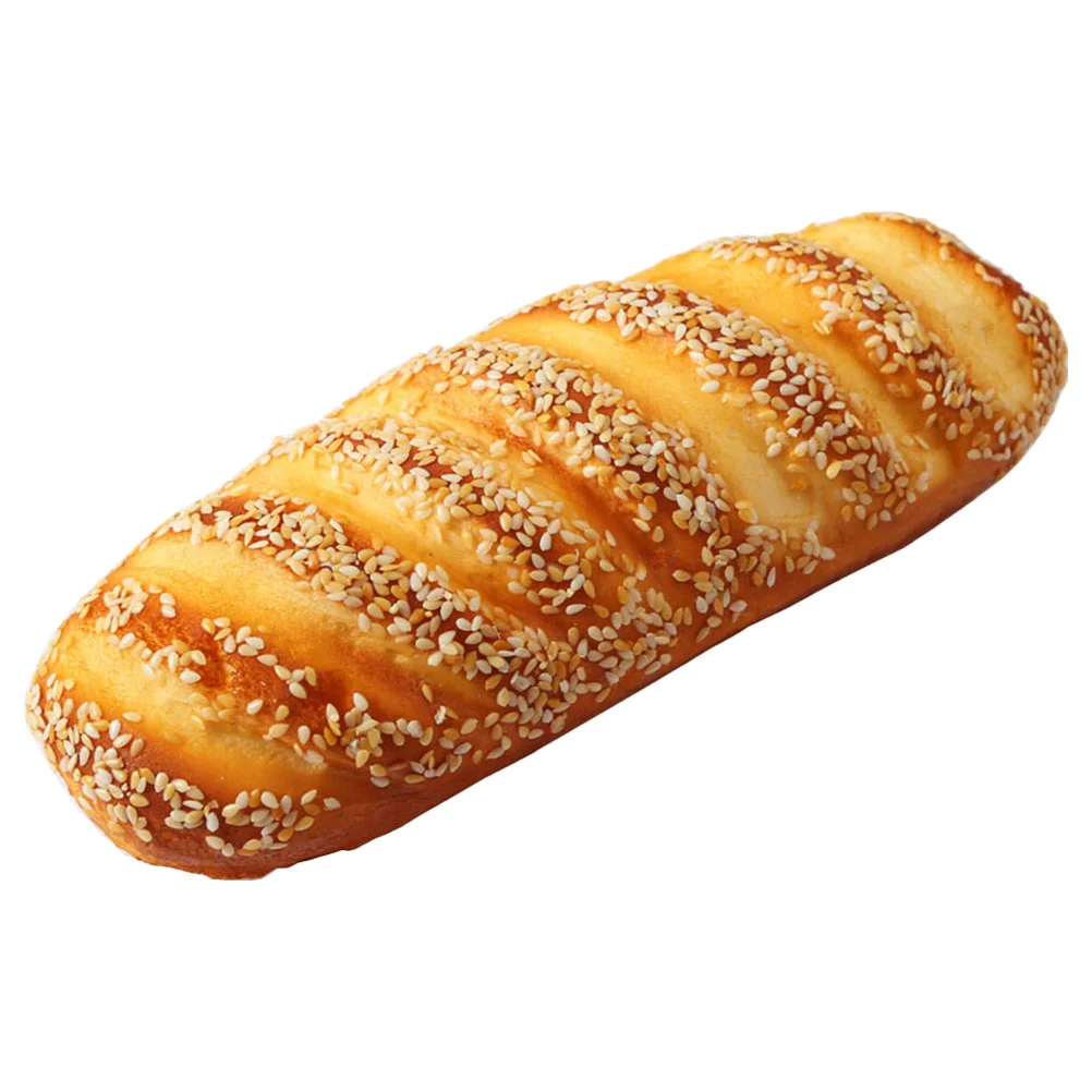 Simulated Bread Cake Model Ornament Simulation Baguette Food Toy Prop Resin Pu Fake Toys