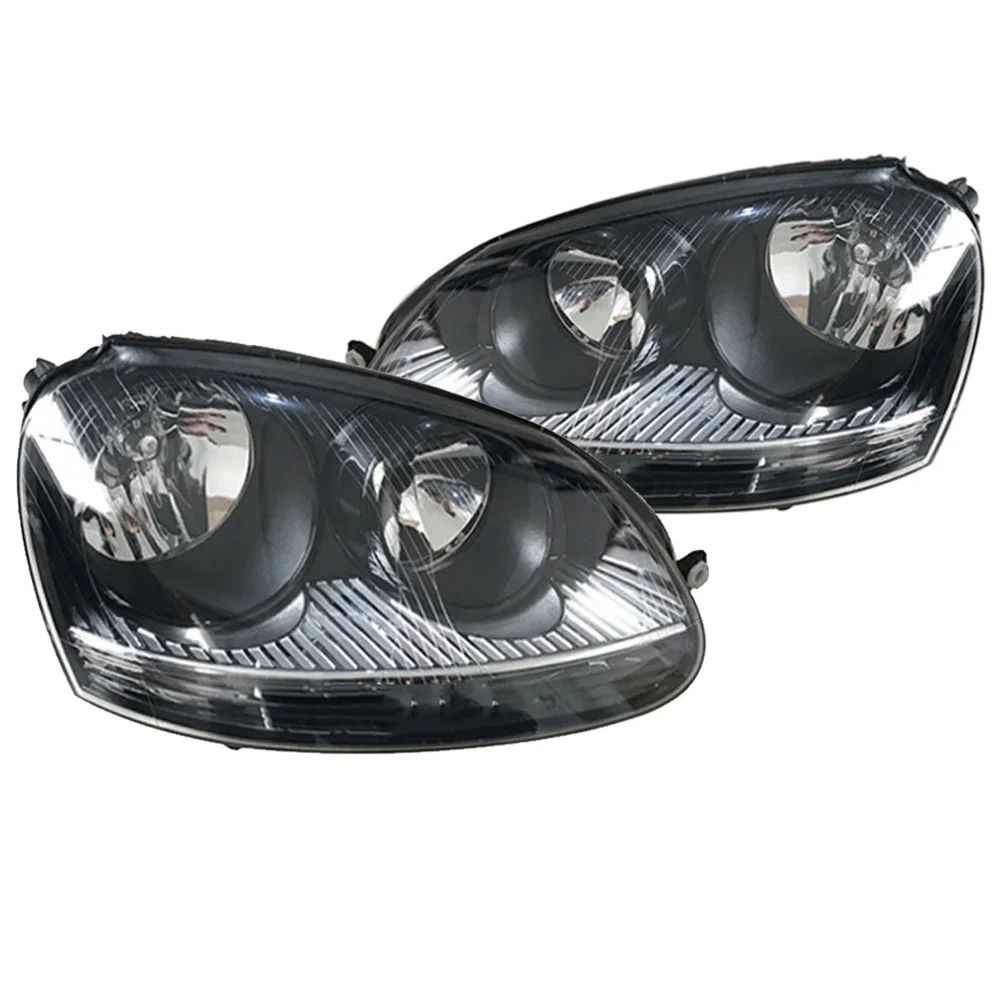 Lampe frontale de sauna fumée, lampe pour Volkswagen VW, Jetta, Rabbit, Sagitar, GTI MK5, 2005, 2006, 2007, 2008, 2009, 2010