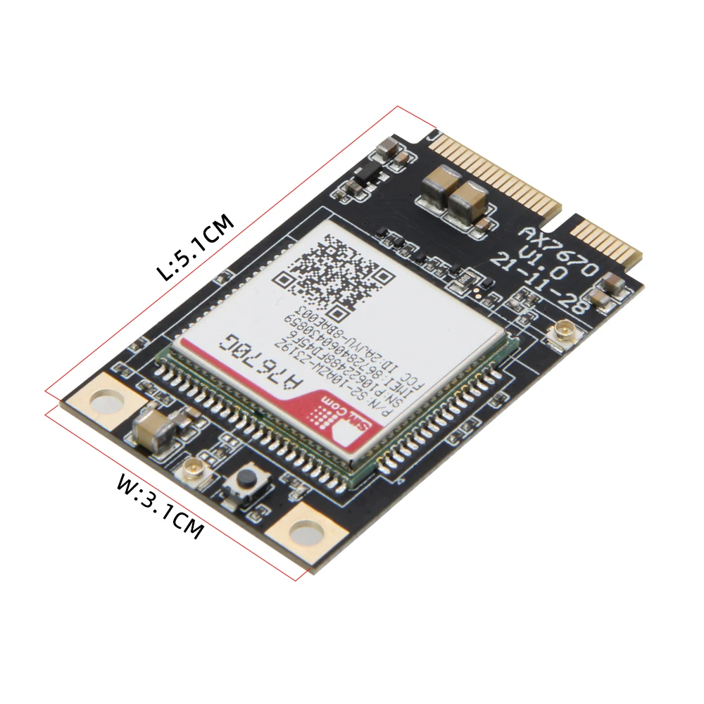 TTGO T-PCIE A7670 4G ESP32-WROVER-B Development Board WiFi Bluetooth SIM Series Composable Module A7670E A7670SA A7670G