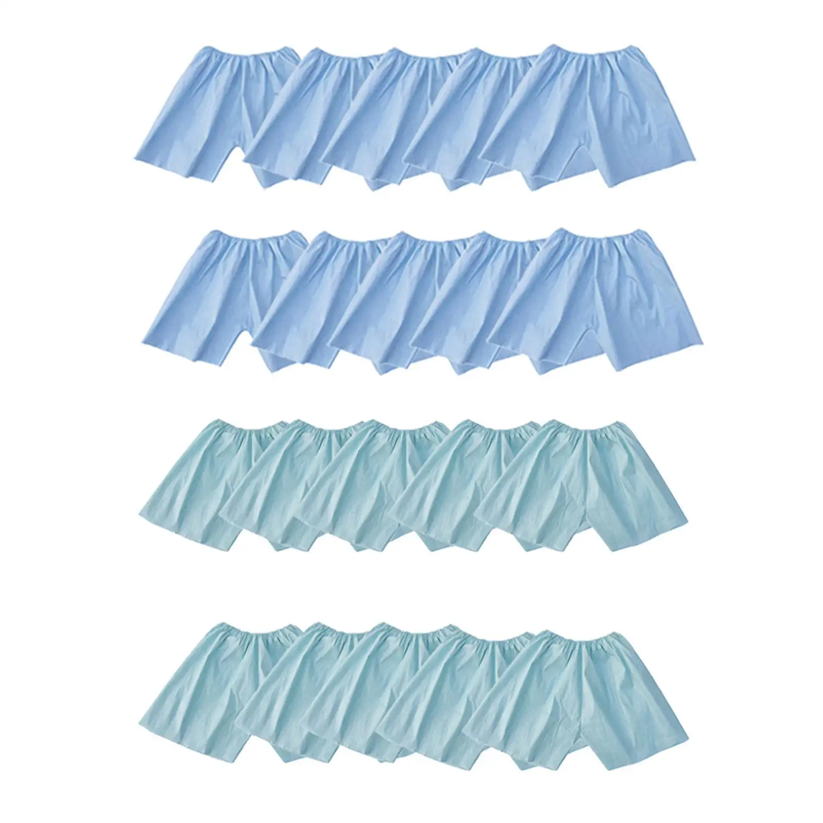 

10 Pieces Disposable Men Shorts Male Boxer Shorts for Salon Waxing Massage