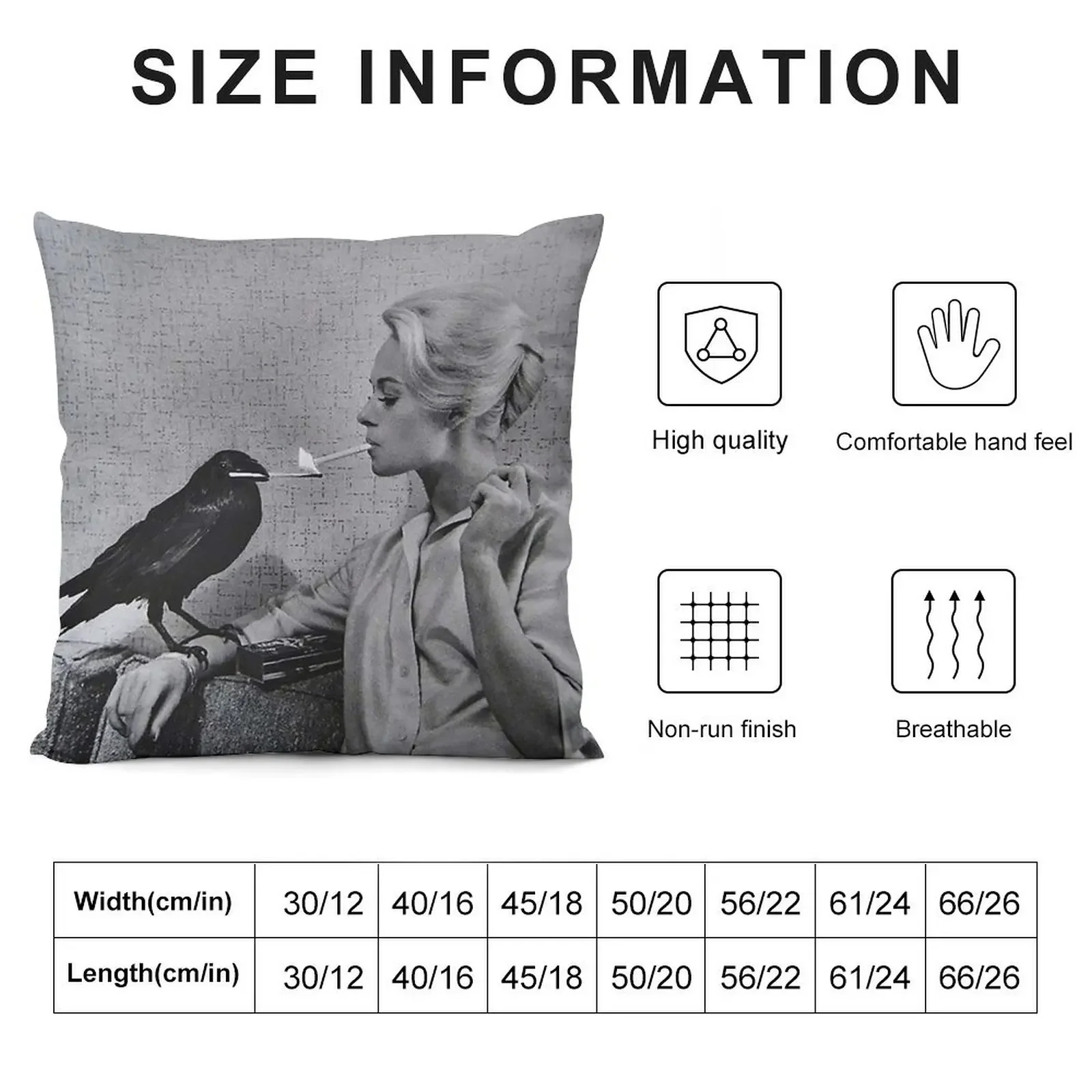 Tippi Hedren having her cigarette Throw Pillow Cusions Cover pillowcases for sofa cushions christmas cushions covers pillow