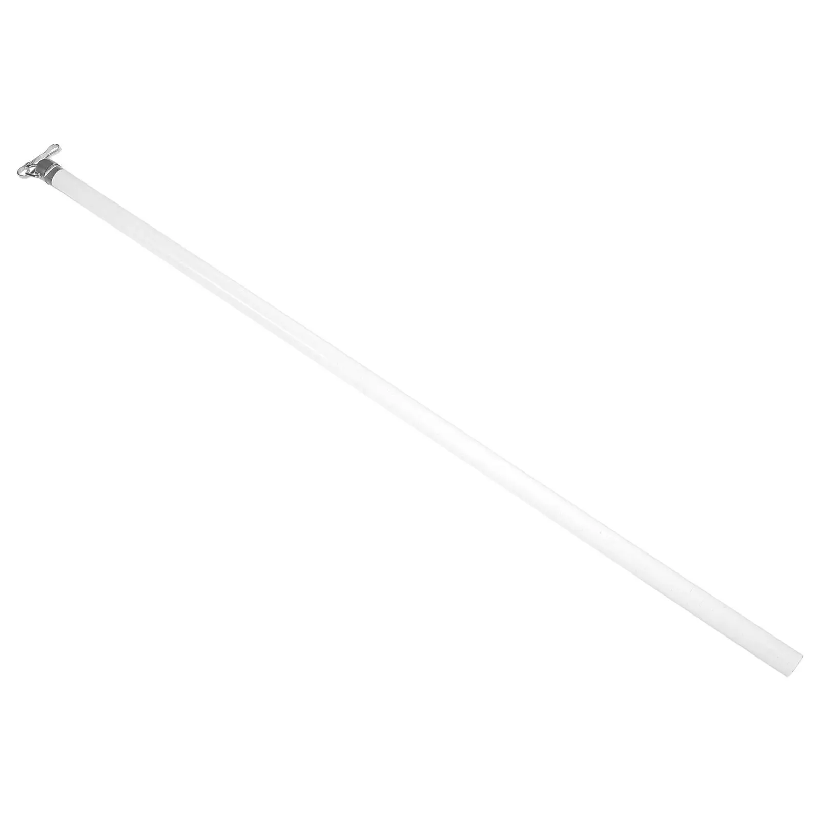 Acrylic Curtain Pull Rod Transparent Minimalist Tension Wand for Sliding Drapery Blinds Modern Home Hotel Decor Window Treatment
