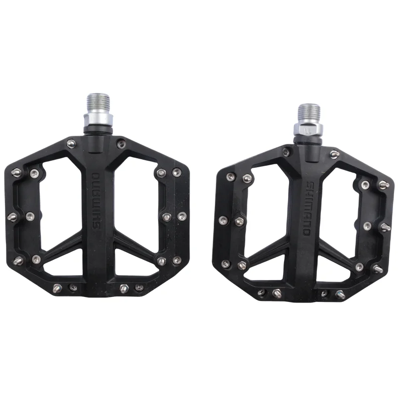 Shimano GR400 Pedal Flat Pedal 101 x 96 mm For Off Road Bike MTB Flat Footrest Pedal PD-GR400 With Original Shimano Box