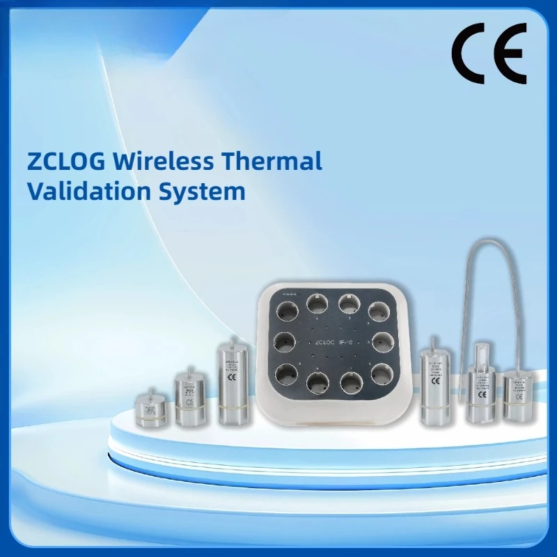 Autoclave Data Logger Temperature and Pressure Meter Wireless Stainless Steel Data Logger