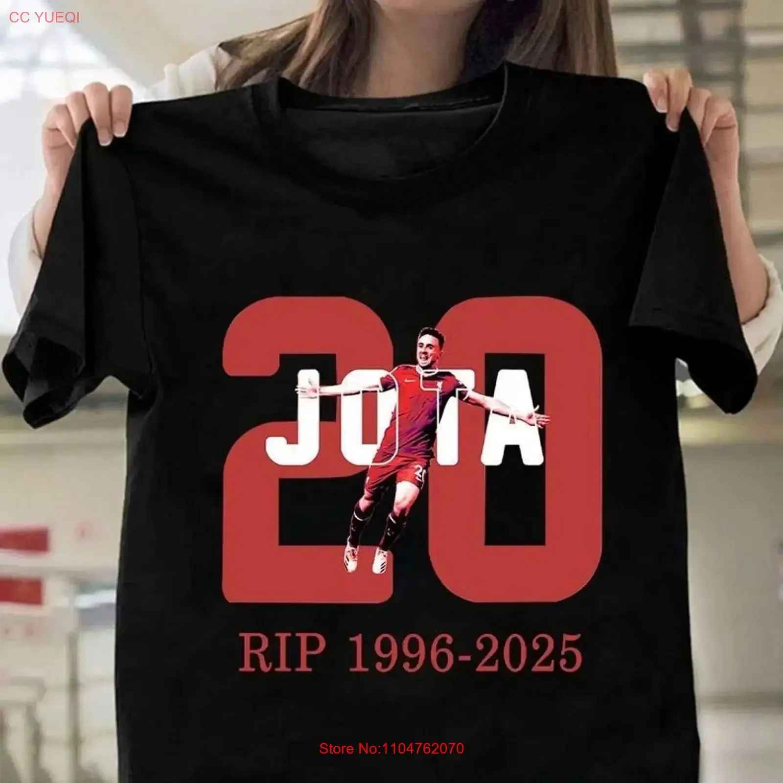 HOT Diogo Jota 1996 2025 Rest In Peace T Shirt Full Size S 5XL vintage Washed streetwear graphic Unisex Top For Everyday Wear