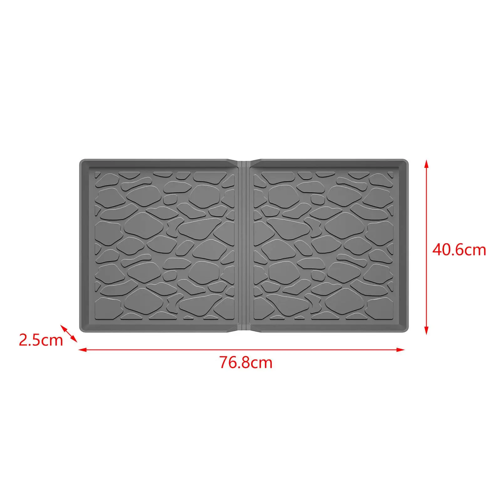 Silicone Stroller Wagon Mat Seat Cushion Durable Protection Prevent Dirt Water Spill Foldable Comfortable for Baby Toddler