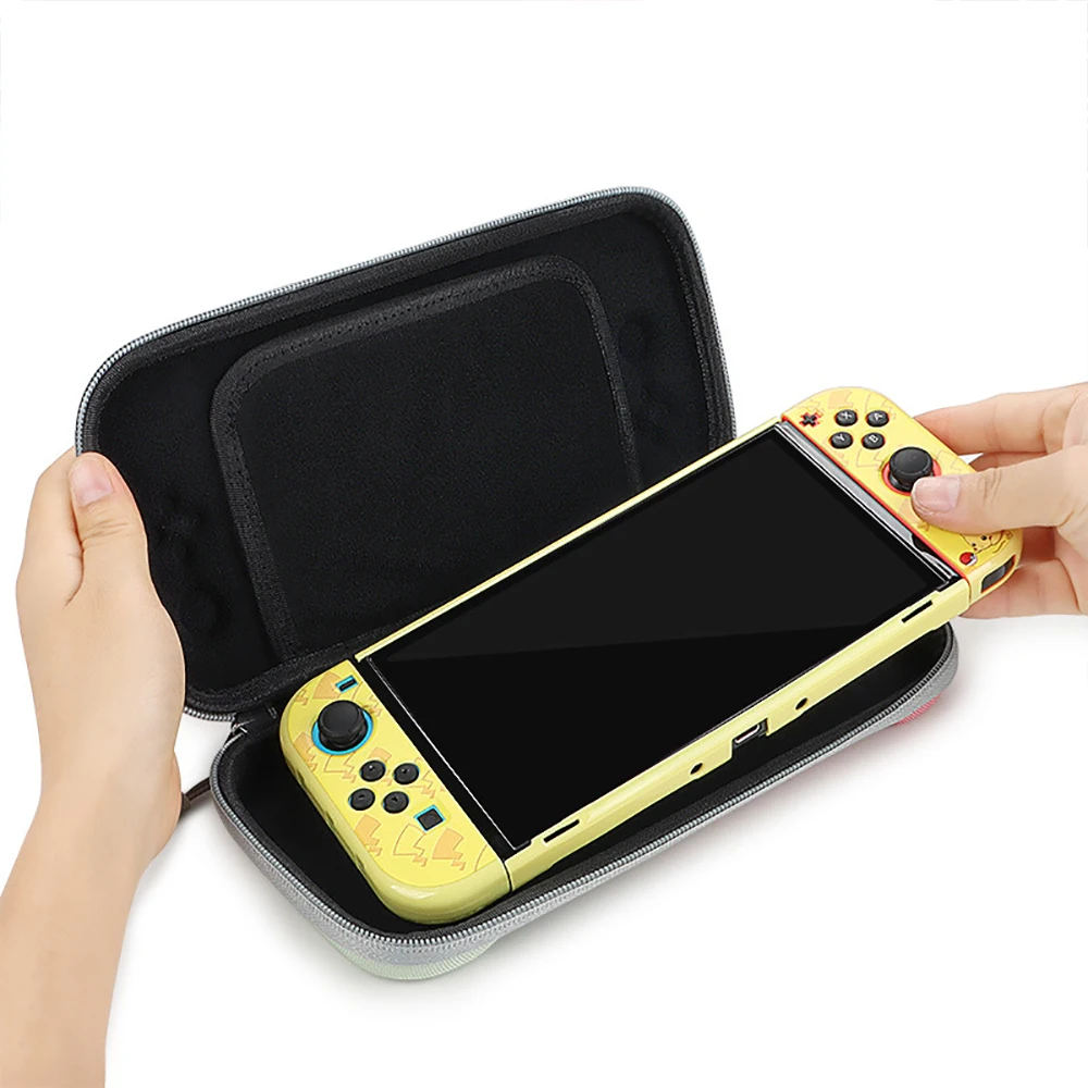 Gradient Color Design Protective Carrying Case for For Nintendo Switch Storage Bag Portable Travel Handbag Game Accessories