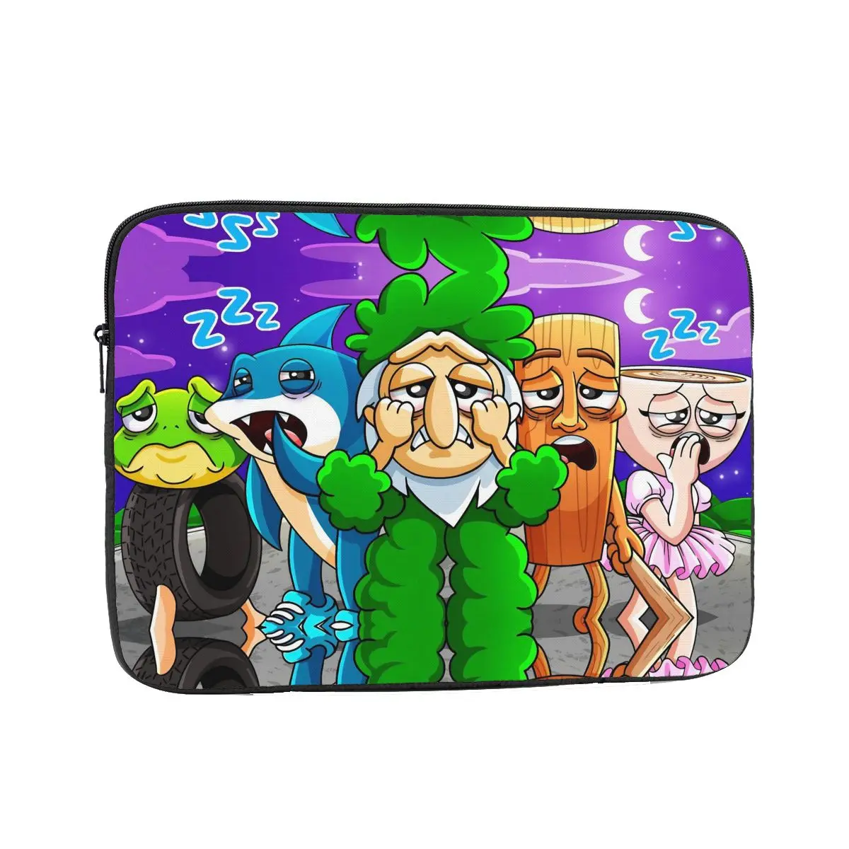 Laptop Notebook Sleeve Cover Bag Italian Brainrot Cartoon Tablet Liner Sleeve Brr Brr Patapim 13