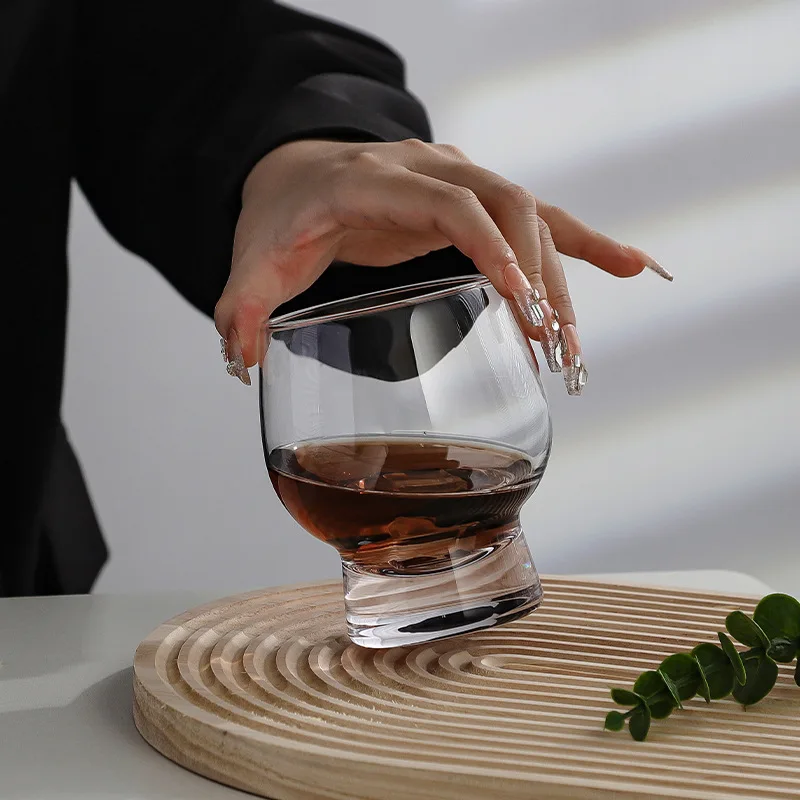 

Accessible luxury classy ins style whiskey glass american coffee cold drink cup wine glass Kitchen bar supplies