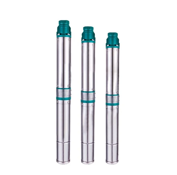 Electric Stainless Steel High-head Multi-stage Submersible Pump 6-inch Agricultural Irrigation Deep Well Pump