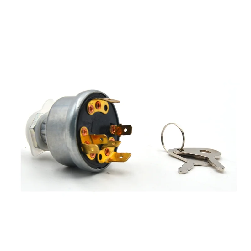 

3X Universal Tractor Plant Ignition Switch With Keys Ignition Starter For 128SA Massey Ferguson 30 275 Case JCB 35670