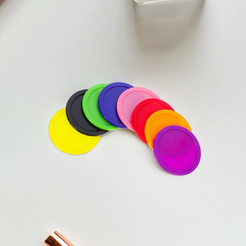 

8Pcs Air Hockey Pucks Heavy Duty 64Mm Replacement Set for Home Kids Adults Table Game Accessories Entertainment Tournament