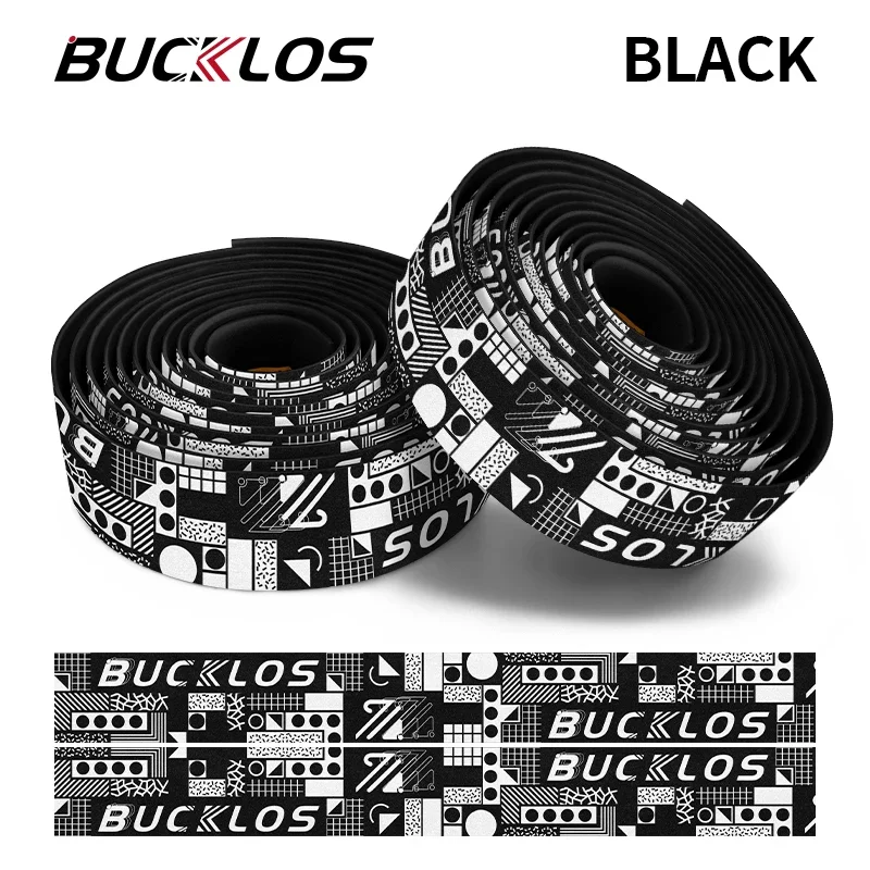 BUCKLOS Lenkerband Kies Rennrad Lenkerwickler Bequemer rutschfester Fahrrad-Lenkergurt zum Aufwickeln für Speed Race Cycle