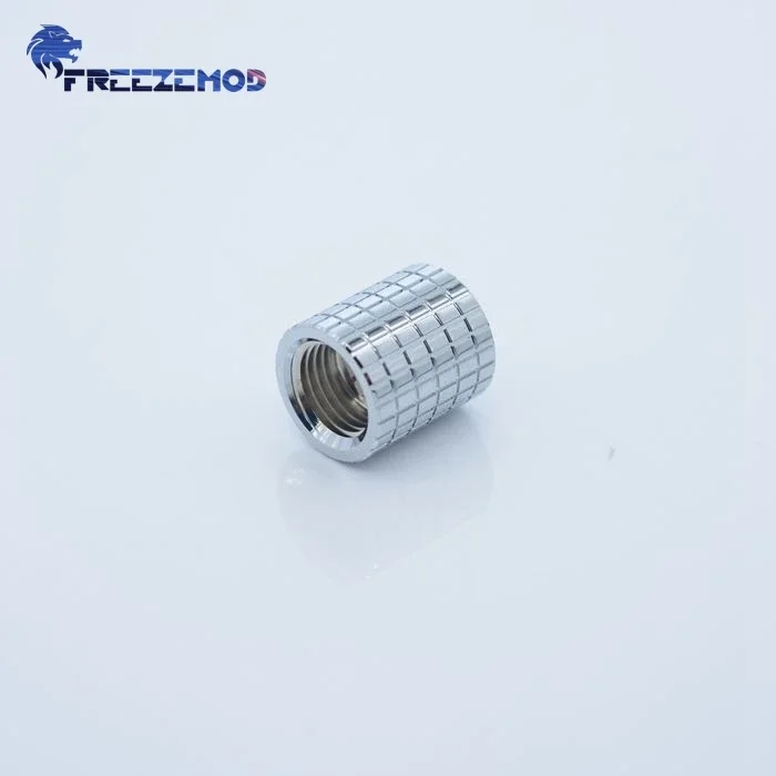 FREEZEMOD copper female to female 20mm thread extender G1/4\'\' compute pc water cooler fitting inner Hexagonal fixed. BYCZT-C20