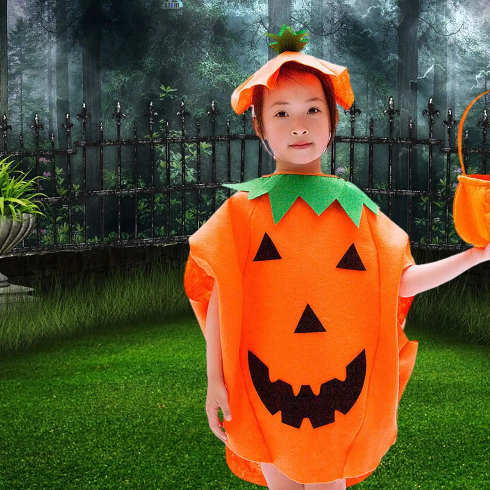 Halloween Kids Fruit Costume Accessories Outfit Children Dressing Up Role Play Carnival Festival Themed Party Stage Performance