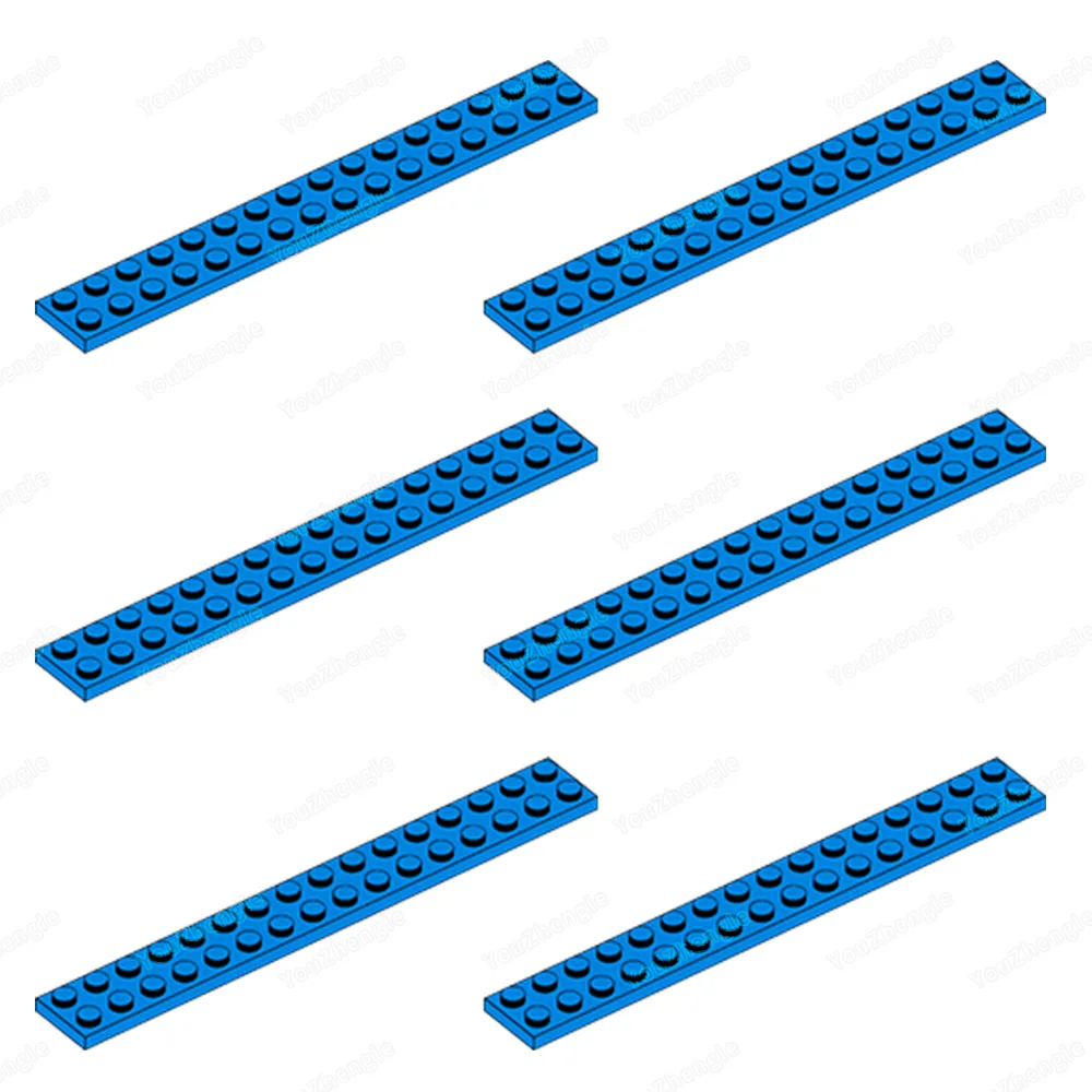 4282 Building Block Base Plate 2x16 Parts Assembly MOC Figures WW2 Street Scene Mecha Gear Scene Match Model Parts Gifts DIY Toy