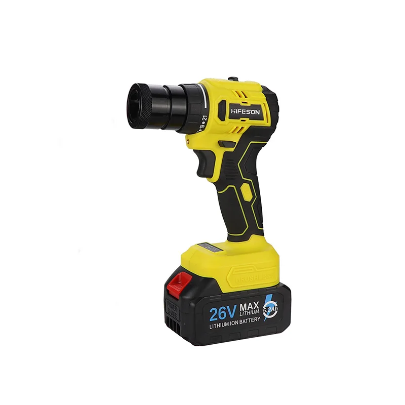 

K88H Зарядка 26 В Ram Gun Литий-ионный бесщеточный заклепочный пистолет Заклепочный пистолет сцепления Электрический винтовой пистолет