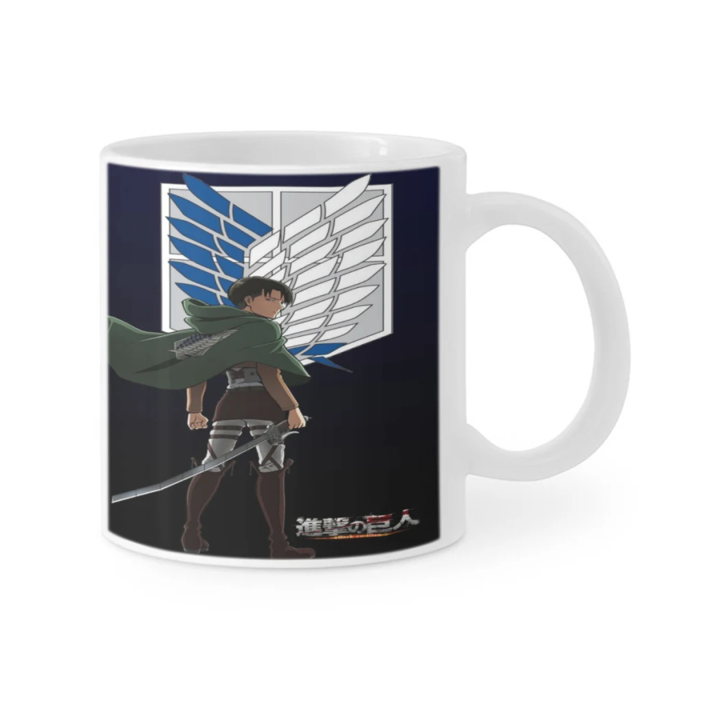 Wings of Liberty Attack on Titan Retro Tea Coffee Mugs Bachelorette Party Team Groomsman Cups Wedding Gifts