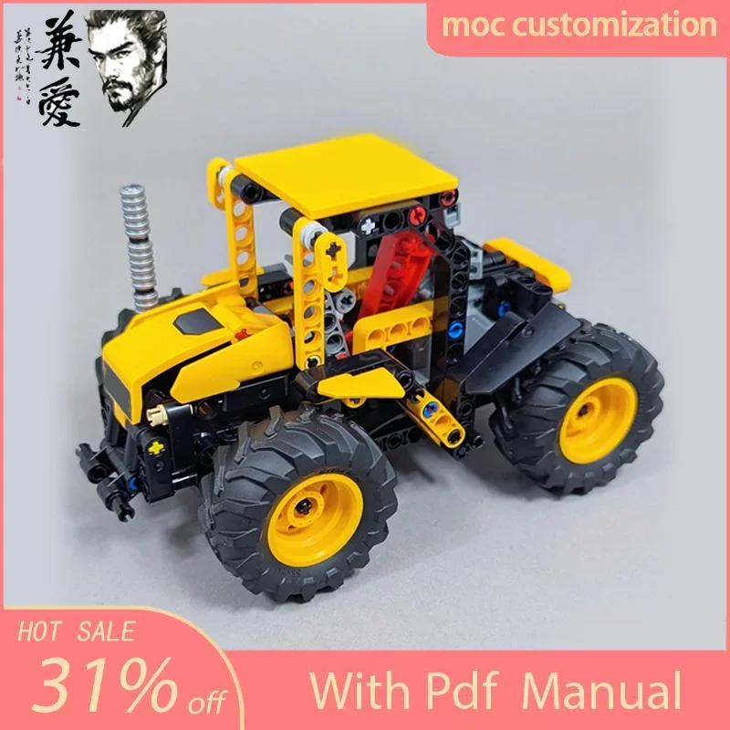 

218 шт., городская инженерия, модель Fastrac, технология, строительные блоки, образовательные креативные детские игрушки, подарок Moc-42199