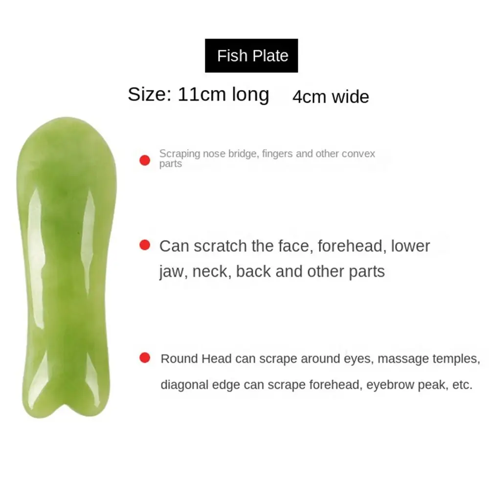 Skin Care Tool Beauty Resin Acupuncture Body Beautiful Tool Gua Sha Board Face Massager Facial Scraping Scraper