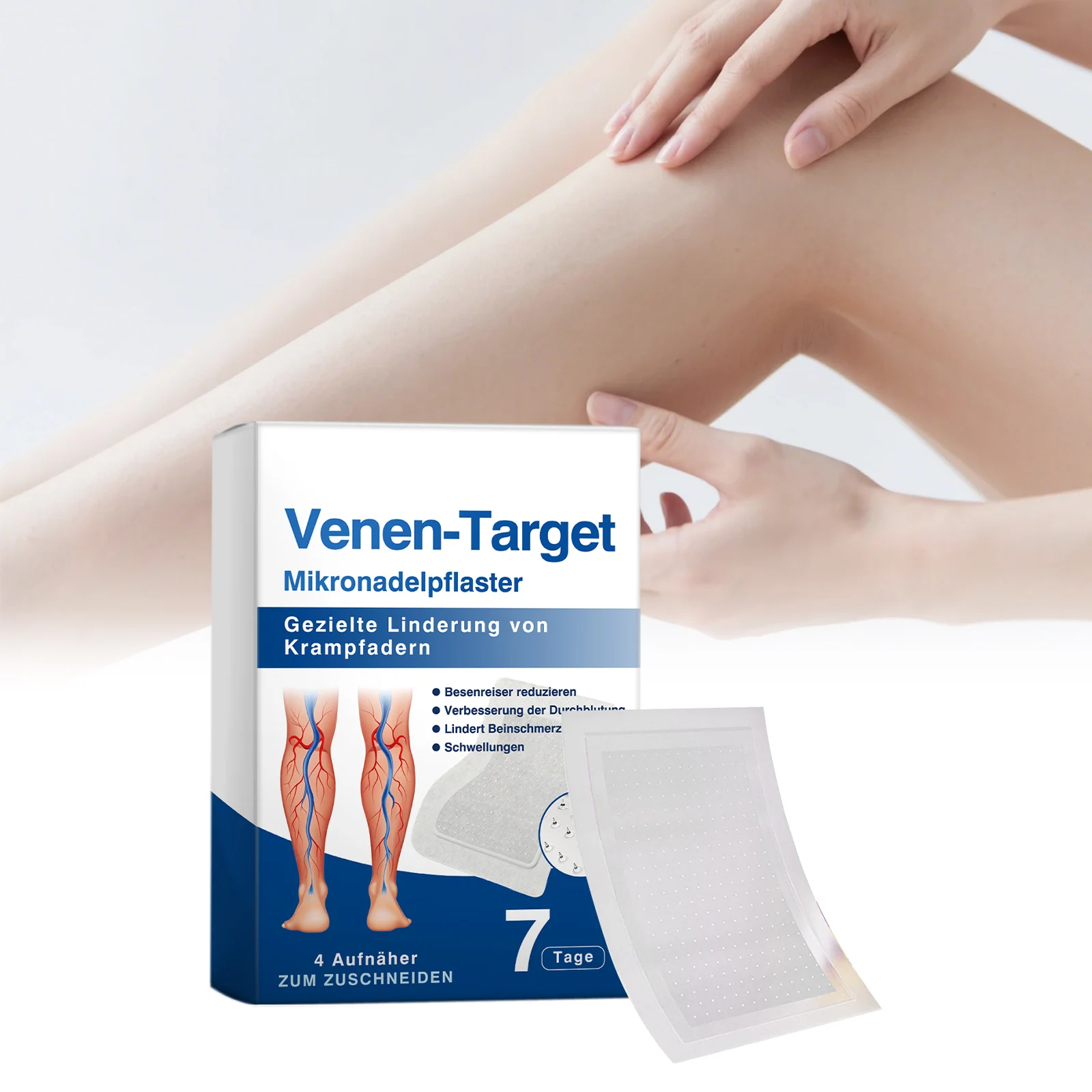 Skincare Routine - Microneedle Leg Care Patch Breathable Gentle