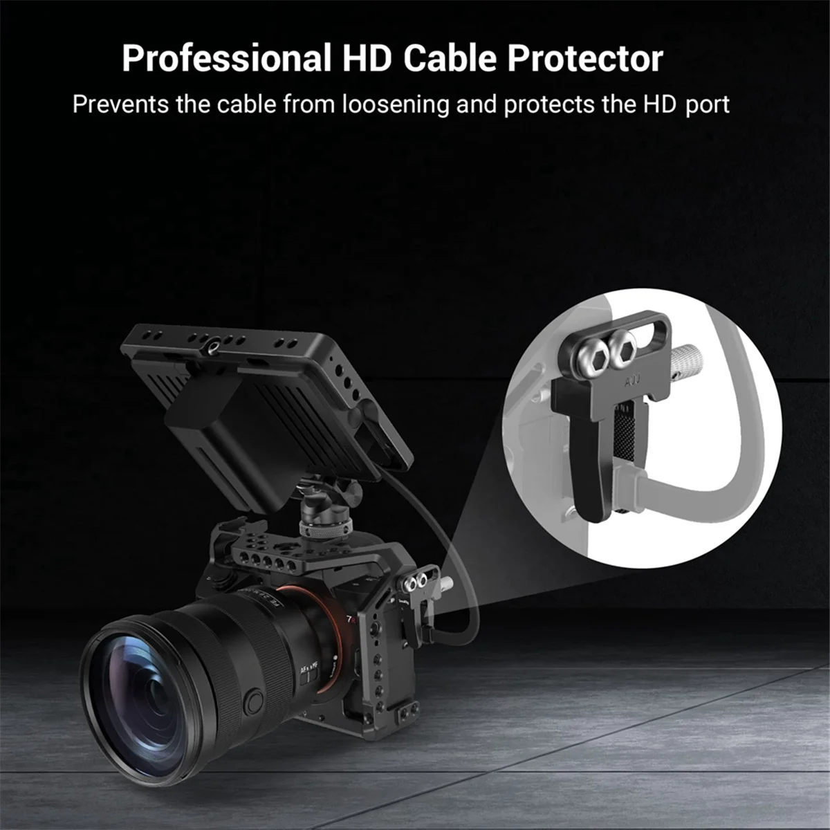 -Compatible Cable Clamp for , , , , Camera Cages Secure & Design