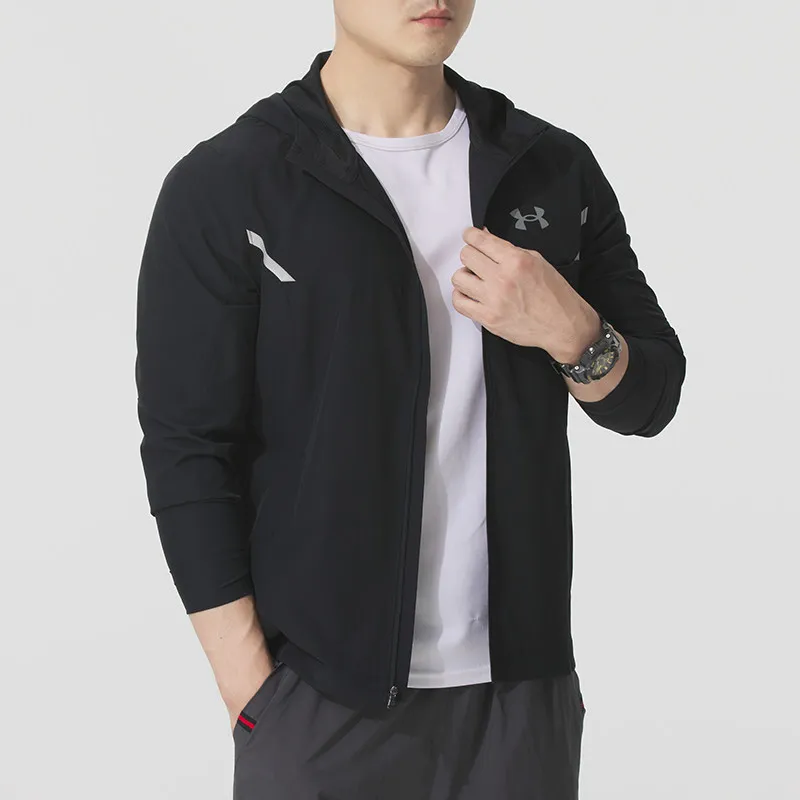 Under Armour Vanish Running Fitness Training Hooded Casual Jacket 1389255-001
