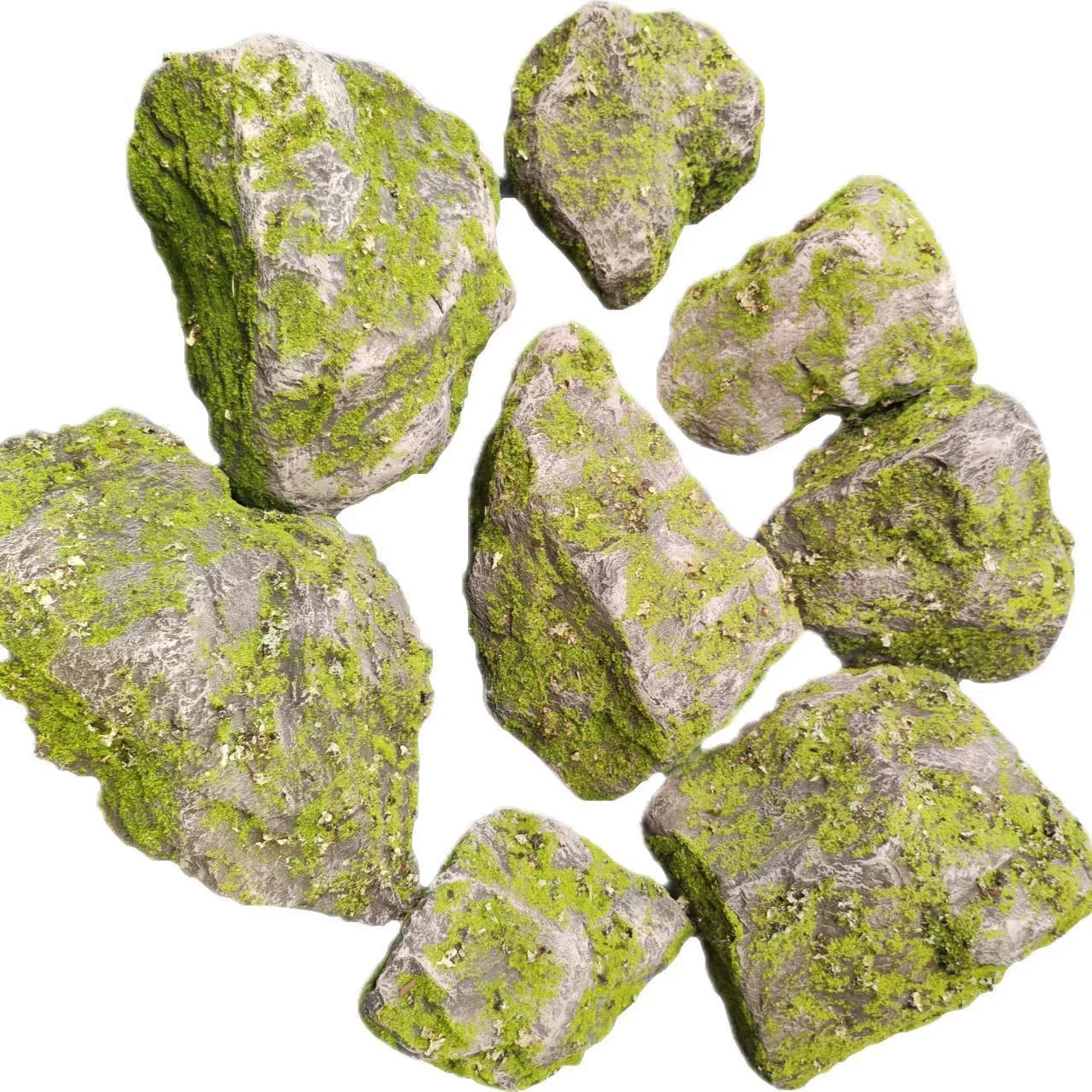 المناظر الطبيعية حجر الطحلب الجنينة حجر بو رغوة الطحلب حجر حديقة الفندق #5