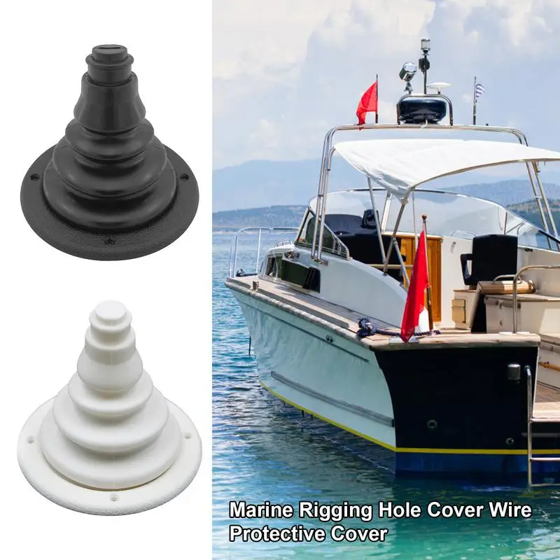 Marine Rigging Boot Motor Well Rigging Cable Boot Boat Engine Rigging Hole Cover Boat Steering Cable Boot Engine Rigging Cable