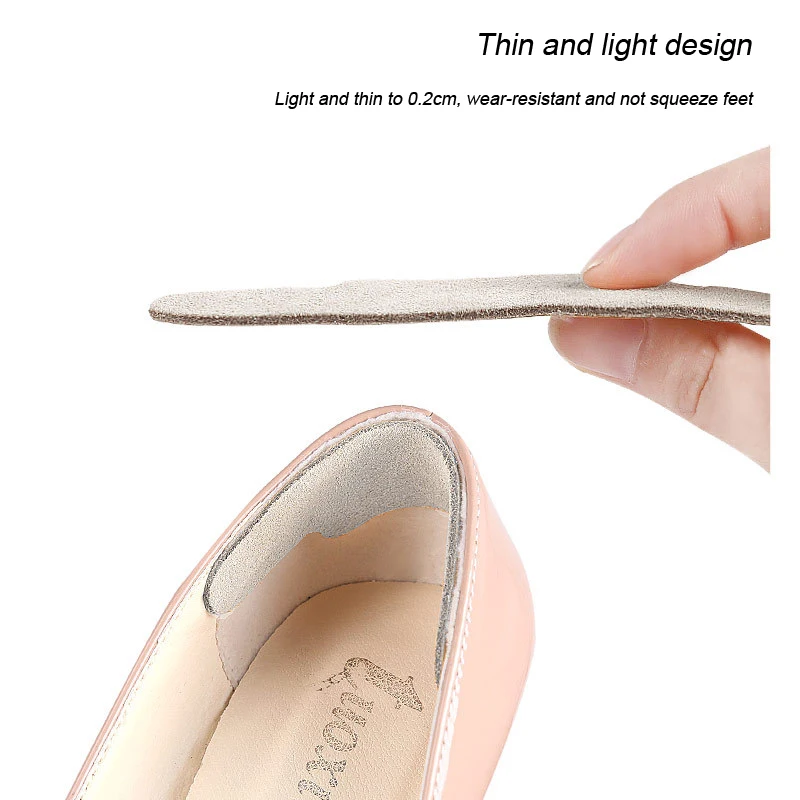 Heel Stickers Heel Shoe Protector for High Heels Anti Slip Anti-wear Heel Liner Women Sandals Foot Care Shoes Accesories 1 Pair