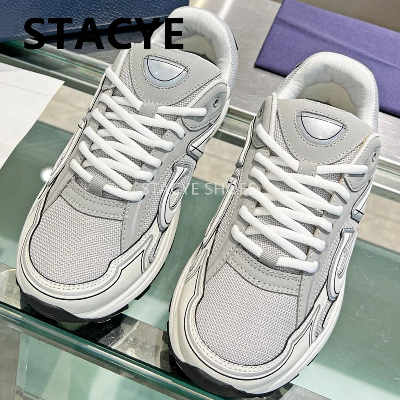 

High Quality Men's And Women's Fashion Sports Shoes, Lovers Casual Sports Shoes, B30 Genuine Leather Reflective Casual Sneakers