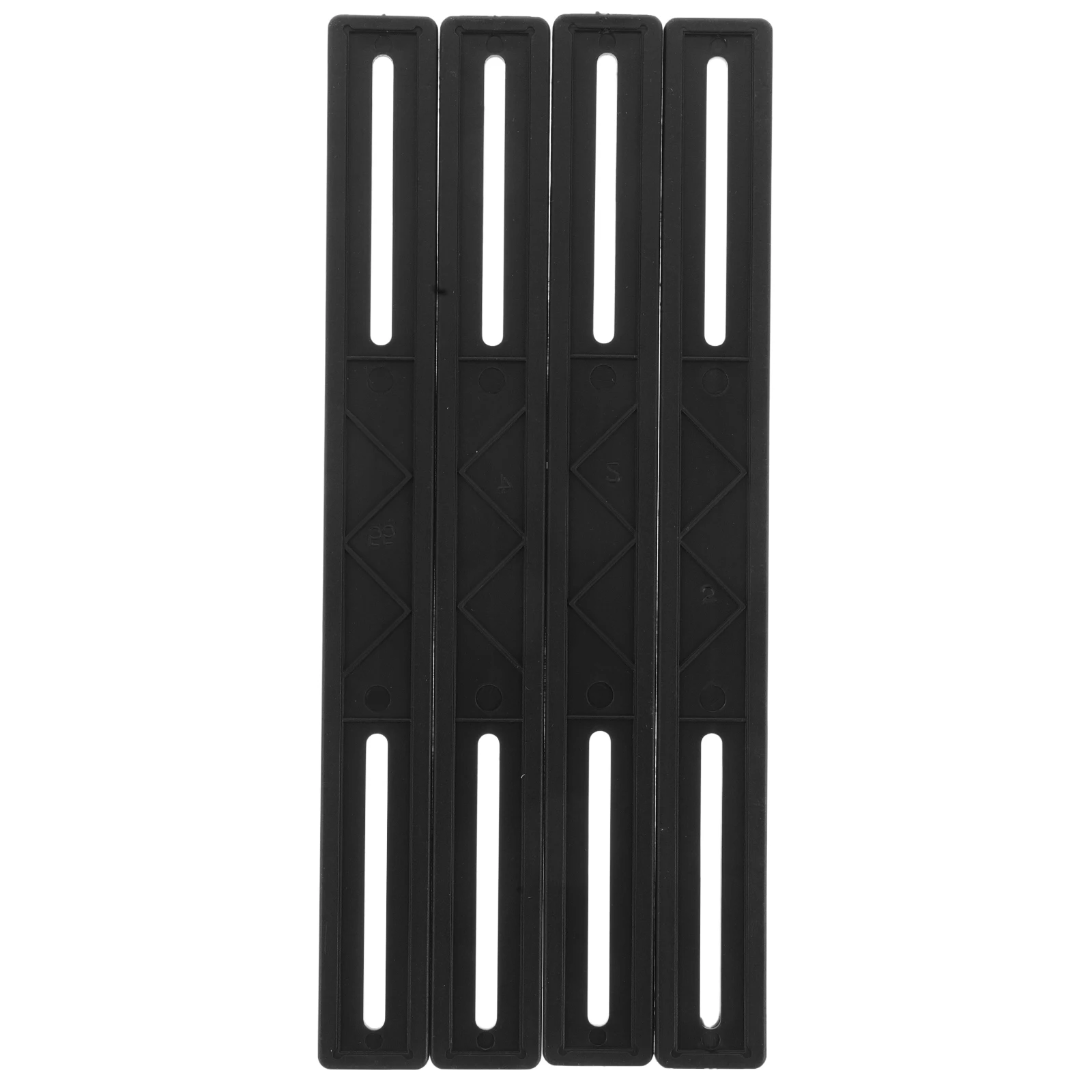 

4pcs Reinforcement Bottom Strip Accessories Suitcase Fixing Parts Plastic Stabilizer Travel Bag Anti Skid Strips Furniture