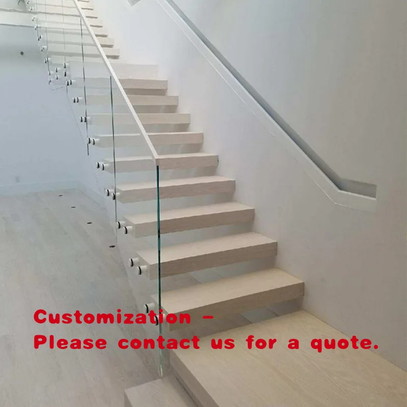 custom.Floating Stairs Construction Floating Stair Design