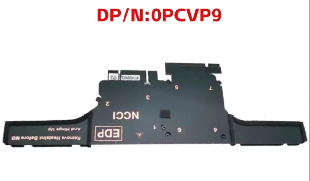 

For Dell Precision 16 5680 M5680 Fan Heat Sink Equalizer Plate 0PCVP9
