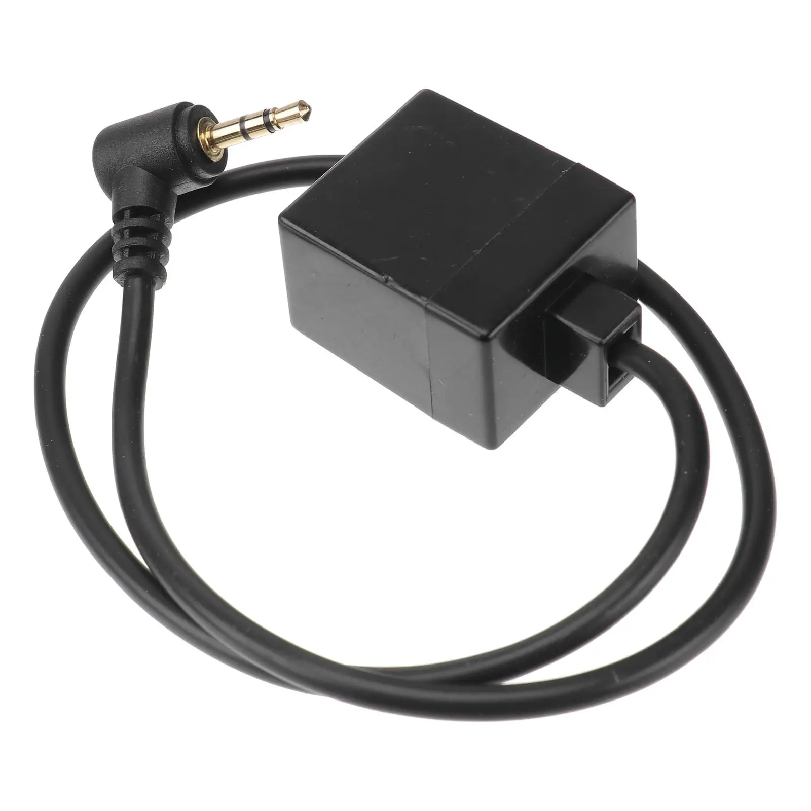 2.5mm Stereo Jack to Rj9 6p4c Socket Audio Cable Jack Converter for Simultaneous Charging and Audio Output Voice Calling Volume