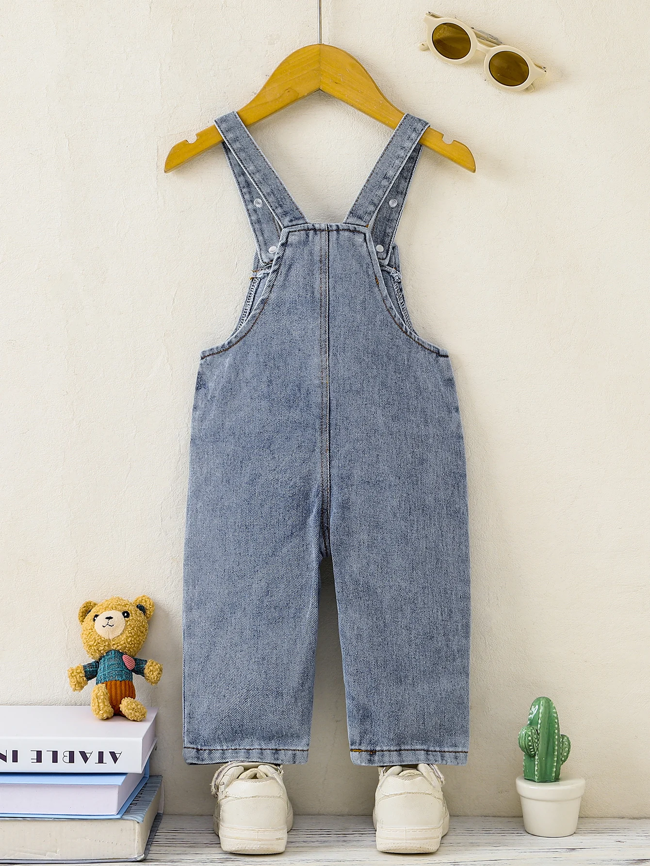 Lente Zomer Denim overalls voo - Baby Overall Denim recensie en prijs