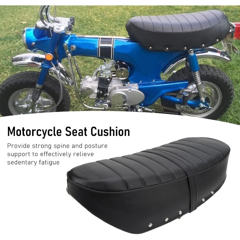 Coussin de siège de moto, siège de moto, coussin de siège de moto de remplacement pour CT70 Trail 70 1969 à 1971