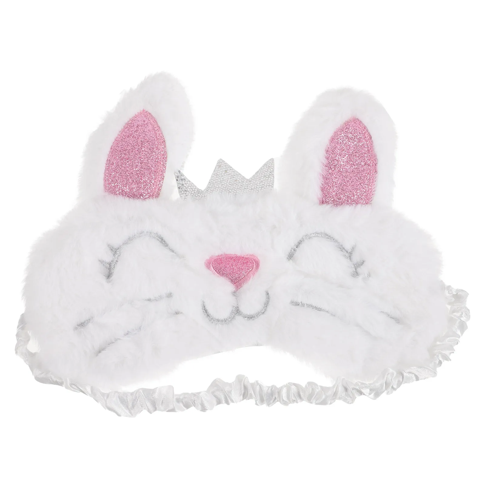 Rabbit Design Sleep Eye Mask – Soft Comfortable Blindfold for Travel, Home, Hotel & Nap