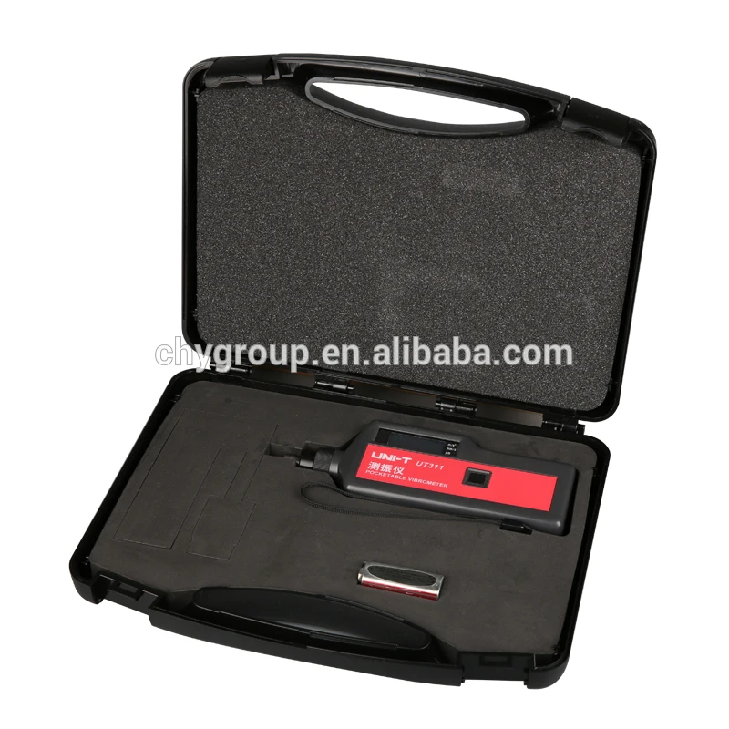 UNI-T UT311 Portable LCD Vibration Analyzer Tester Meter NDT Vibrograph Vibrometer with Acceleration Sensor in One