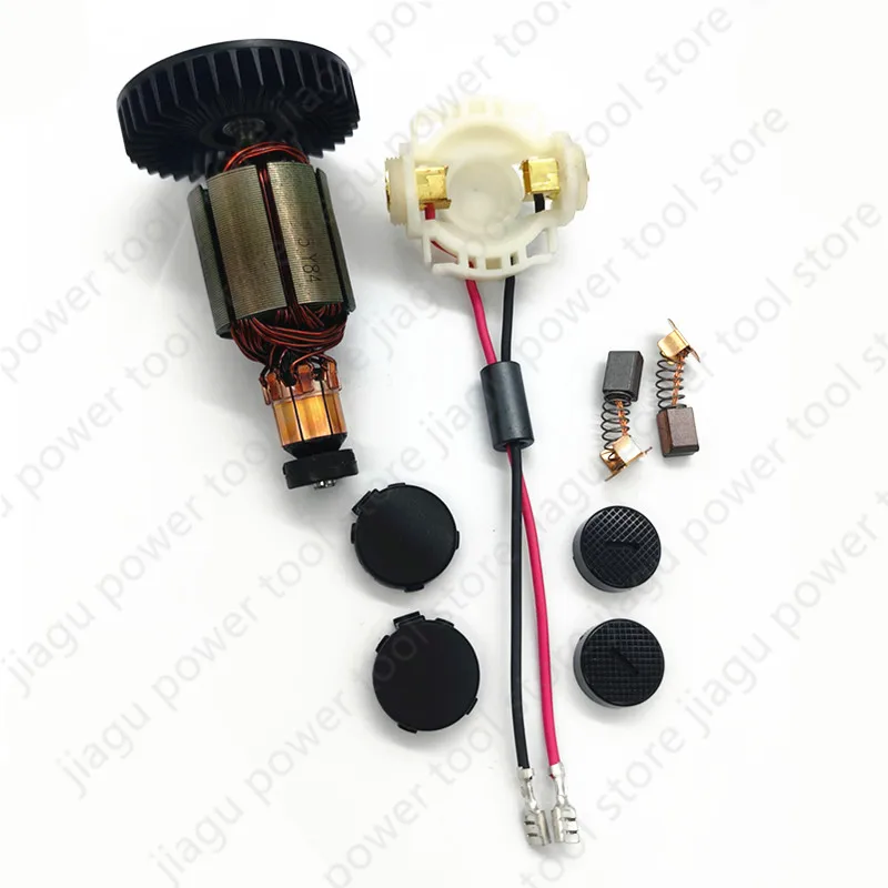 Carbon brush holder Cover Armature rotor For Makita DGA452 BGA452 BGA450 DGA452RMJ DGA452SFE DGA452FE3 DGA452RFE