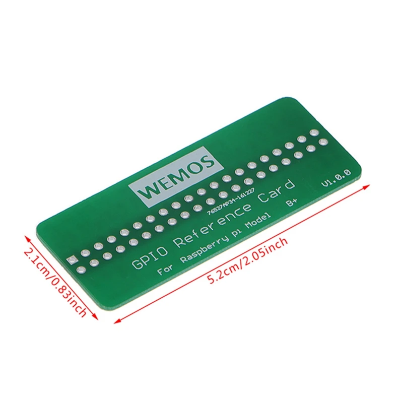 WEMOS GPIO Reference Card V1.0.0 For Model 3