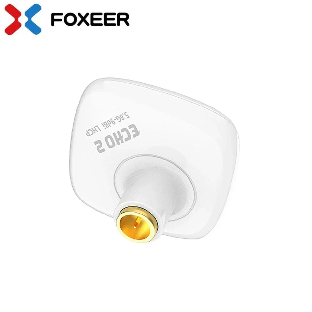 FOXEER-Echo 2 Mini Patch pour Drone FPV, 5.8G, Gain d'Antenne, 8dBi, 5.8GHz, RHCP, LHCP, SMA, 500 MHz, 5.5 - 6.0GHz