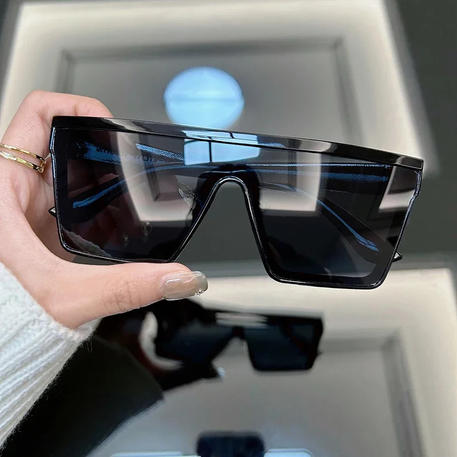 Fashion Vintage Square Sunglasses Women Men Brand Designer Retro Sun Glasses Female Male Frame Punk Mirror Oculos De Sol