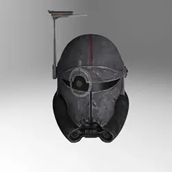 Xcoser Anime SW The Bad Batch Cosplay Costume Props 1:1 Replica Crosshair Cosplay Full Head Helmet​ Halloween Resin with Xcoser