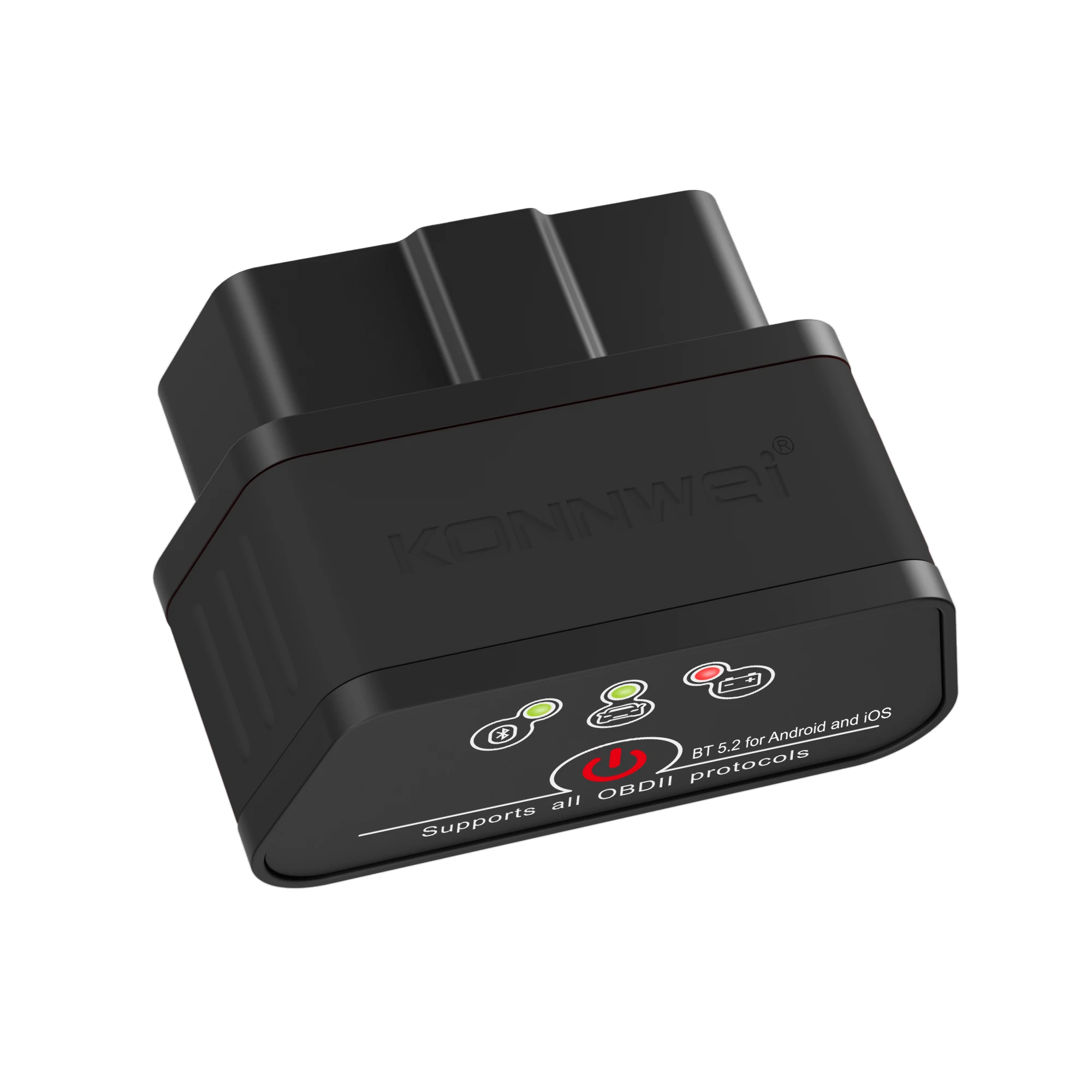2026 KONNWEI KW903 ELM327 v1.5 Bluetooth 5.0 Auto OBD2 Scanner für Android iOS OBD 2 Auto-Codeleser Automotive ICar2 PIC18F25K80 – Detail 14
