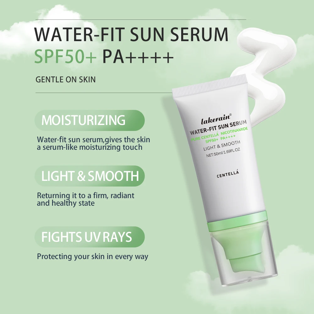 SPF50 Sunscreen Centella Lotion Korea Facial Long-Lasting Sun Protection Non-Greasy Sun Block Prevent Sunburn Face Skin Care image 5