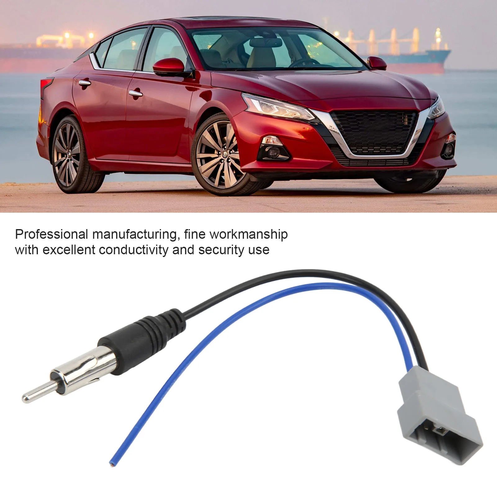 Antenne Draad Adapter Radio Stereo Kabel Vervanging Voor Nissan 370z Altima Armada Kubus Grens Juke Maxima Murano